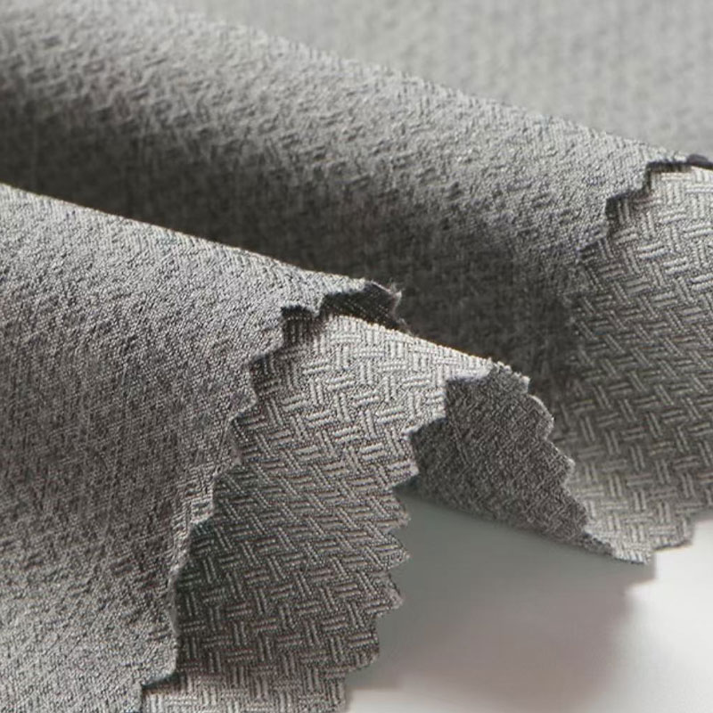 160gsm YH221102 फोर-वे स्ट्रेच Cationic Herringbone Spandex Fabric